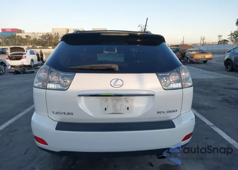 2007 Lexus Rx 350 from USA, damaged, VIN JTJGK31UX70006360